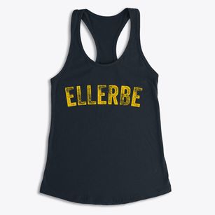 Ellerbe North Carolina Timeless Retro Women's Racerback Tank