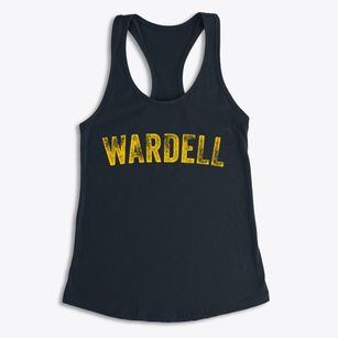 Wardell Missouri Timeless Retro Women's Racerback Tank