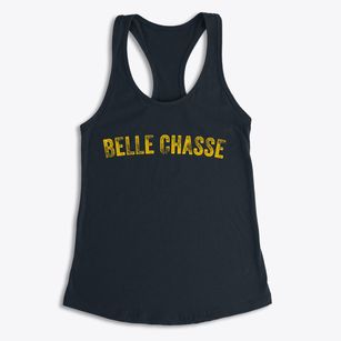 Belle Chasse Louisiana Timeless Retro Women's Racerback Tank