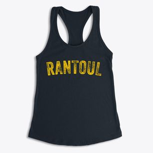 Rantoul Illinois Timeless Retro Women's Racerback Tank