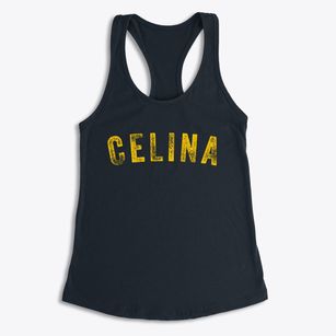 Celina Ohio Timeless Retro Women's Racerback Tank