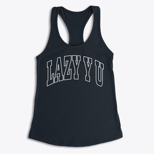 Lazy Y U Arizona Trendy Block Women's Racerback Tank