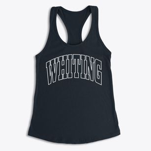 Whiting Vermont Trendy Block Women's Racerback Tank