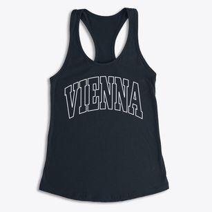 Vienna Virginia Trendy Block Women's Racerback Tank