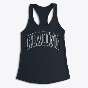Reading Ohio Trendy Block Women's Racerback Tank