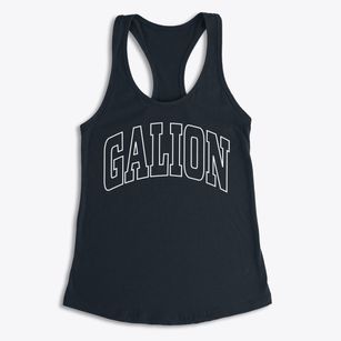 Galion Ohio Trendy Block Women's Racerback Tank