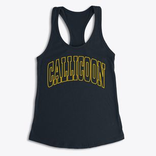 Callicoon New York Trendy Block Women's Racerback Tank