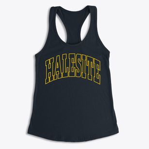Halesite New York Trendy Block Women's Racerback Tank