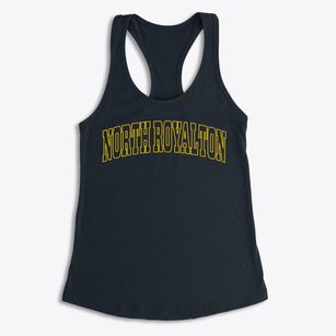 North Royalton Ohio Trendy Block Women's Racerback Tank