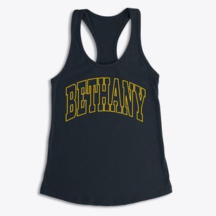 Bethany Oregon Trendy Block Women's Racerback Tank