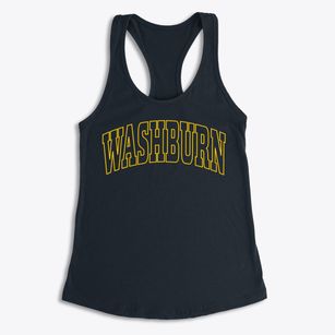 Washburn Missouri Trendy Block Women's Racerback Tank