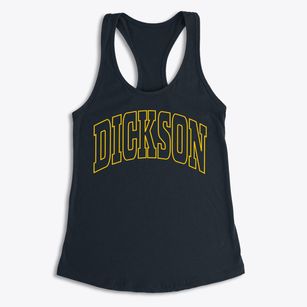 Dickson Tennessee Trendy Block Women's Racerback Tank