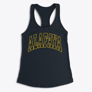 Alafaya Florida Trendy Block Women's Racerback Tank