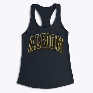 Albion Michigan Trendy Block Women's Racerback Tank