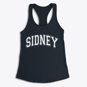 Sidney New York Varsity Women's Racerback Tank