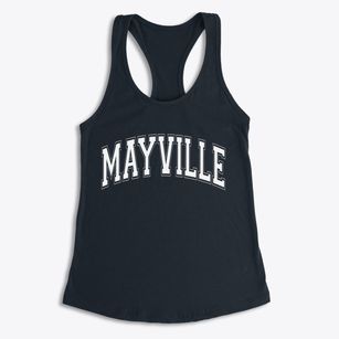 Mayville Wisconsin Varsity Women's Racerback Tank