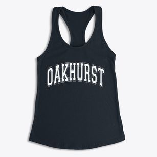 Oakhurst New Jersey Varsity Women's Racerback Tank
