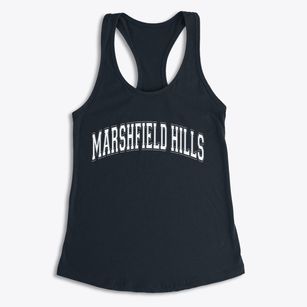 Marshfield Hills Massachusetts Varsity Women's Racerback Tank