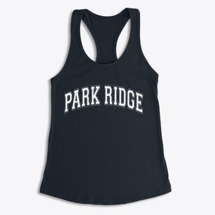 Park Ridge Illinois Varsity Women's Racerback Tank