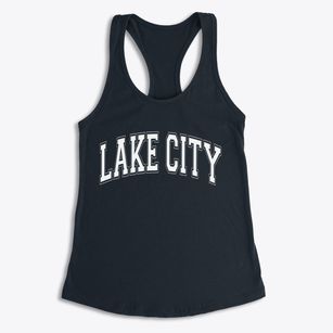 Lake City Arkansas Varsity Women's Racerback Tank