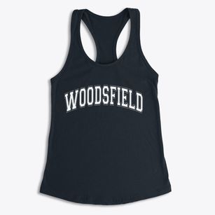 Woodsfield Ohio Varsity Women's Racerback Tank