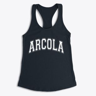 Arcola Texas Varsity Women's Racerback Tank