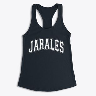 Jarales New Mexico Varsity Women's Racerback Tank