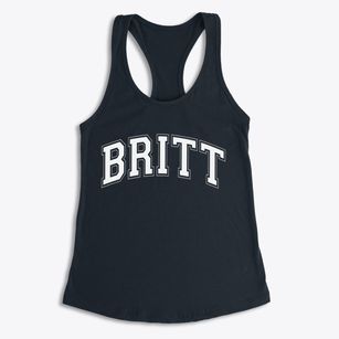 Britt Iowa Varsity Women's Racerback Tank