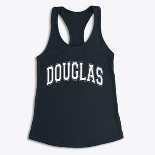 Douglas Michigan Varsity Women's Racerback Tank
