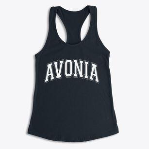 Avonia Pennsylvania Varsity Women's Racerback Tank