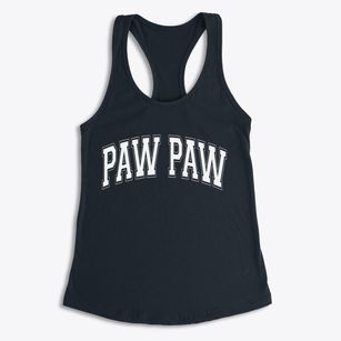 Paw Paw Illinois Varsity Women's Racerback Tank