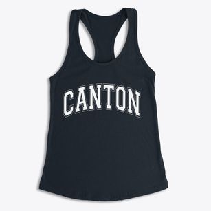 Canton Massachusetts Varsity Women's Racerback Tank