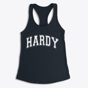 Hardy Arkansas Varsity Women's Racerback Tank