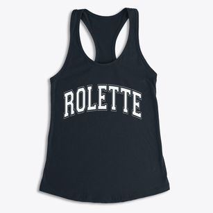Rolette North Dakota Varsity Women's Racerback Tank