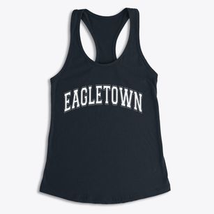 Eagletown Oklahoma Varsity Women's Racerback Tank