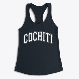Cochiti New Mexico Varsity Women's Racerback Tank