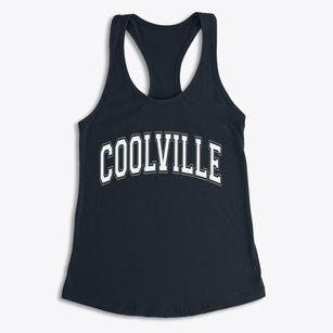 Coolville Ohio Varsity Women's Racerback Tank