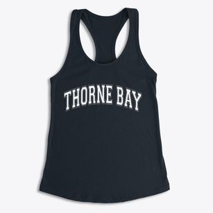 Thorne Bay Alaska Varsity Women's Racerback Tank