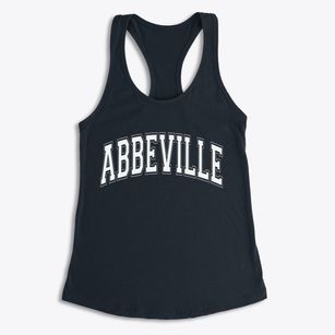 Abbeville Mississippi Varsity Women's Racerback Tank