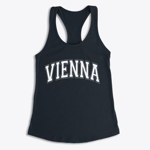 Vienna Virginia Varsity Women's Racerback Tank
