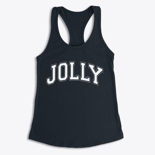 Jolly Texas Varsity Women's Racerback Tank