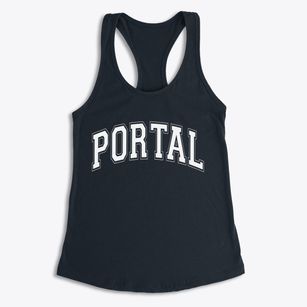 Portal North Dakota Varsity Women's Racerback Tank