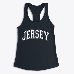 Jersey Georgia Varsity Women's Racerback Tank