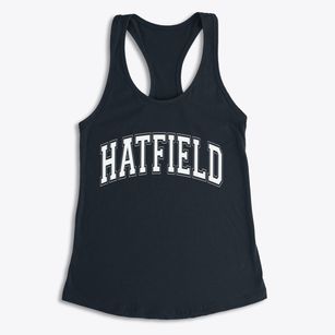Hatfield Wisconsin Varsity Women's Racerback Tank