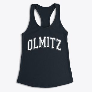 Olmitz Kansas Varsity Women's Racerback Tank