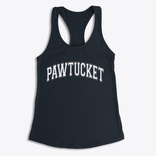 Pawtucket Rhode Island Varsity Women's Racerback Tank