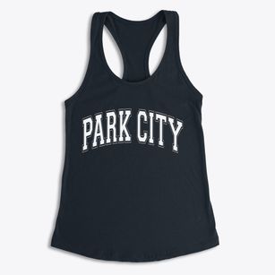 Park City Utah Varsity Women's Racerback Tank