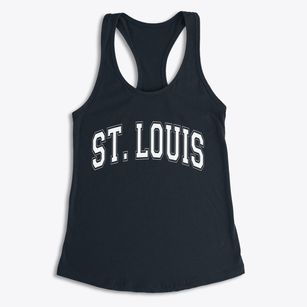 St. Louis Michigan Varsity Women's Racerback Tank