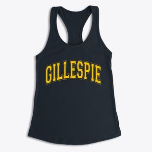 Gillespie Illinois Varsity Women's Racerback Tank