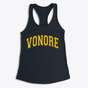Vonore Tennessee Varsity Women's Racerback Tank